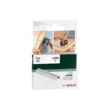 Fijndraadnietjes-pack Bosch fijndraadnietjes Type 53 1 cm lengte bevestiging