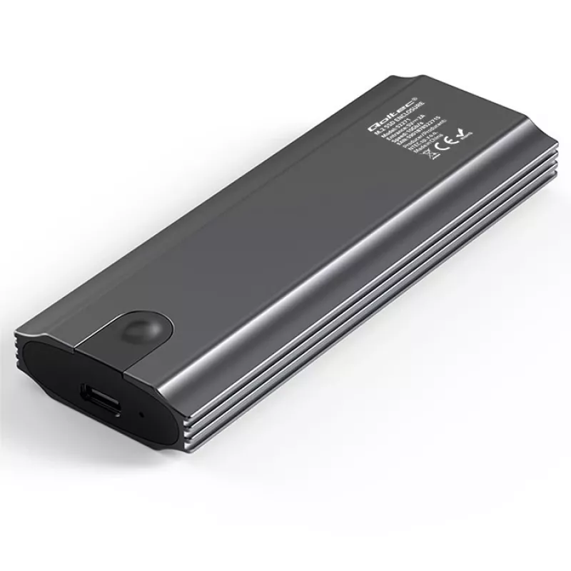 Behuizing | kies voor NV2271 voor M.2 SSD | SATA | NVMe | USB-C | 2TB