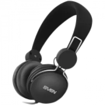 Hoofdtelefoon met microfoon SVEN AP-320M, zwart