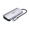 USB-C hub Unitek D1122A01 met 2x HDMI 4K en 100W Power Delivery
