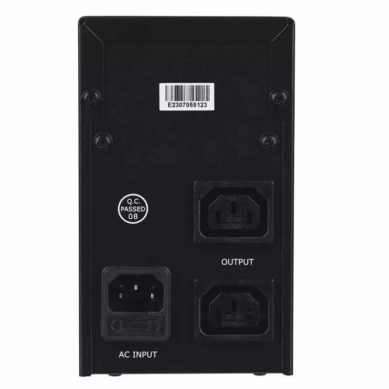 Gembird UPS-PC-652A noodstroomvoorziening (UPS) line-interactive 0,65 kVA 390 W 3 AC-uitgangen