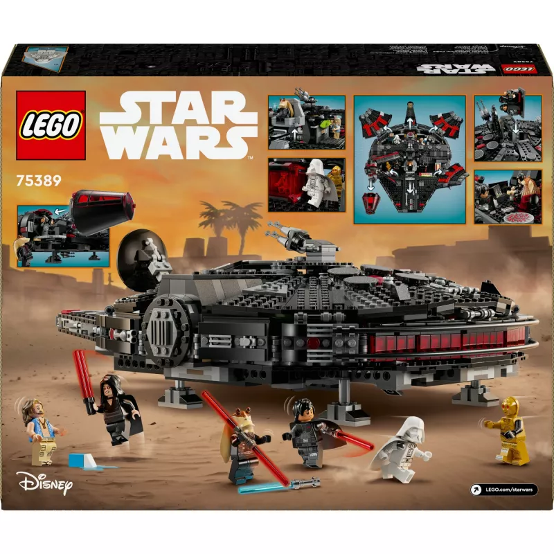 LEGO Star Wars the Dark Falcon bouwspeelgoed voor kinderen 75389