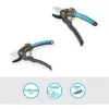 Takkenschaar GARDENA PremiumCut 12240-20 aambeeld voor droog hout, grijs/turkoois