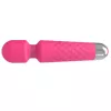 Clitoris-massageapparaat Erolab Wand-M MFN01r rosé roze — compacte massagestaf in toverstafstijl