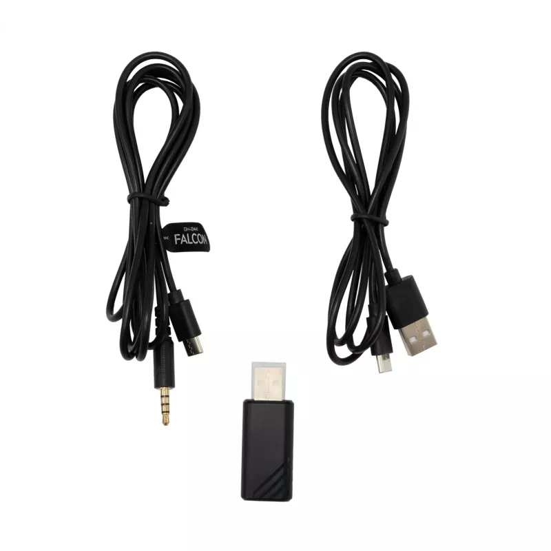 Koptelefoon White Shark WGH-2441 Falcon zwart