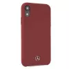 Mercedes-Benz hard cover silicone voor Apple iPhone XR rood MEHCI61SILRE