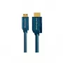 Mini-HDMI+-adapterkabel met Ethernet (HDMI A/HDMI Mini C) – 2,0 m high-speed-adapter HDMI naar Mini-HDMI