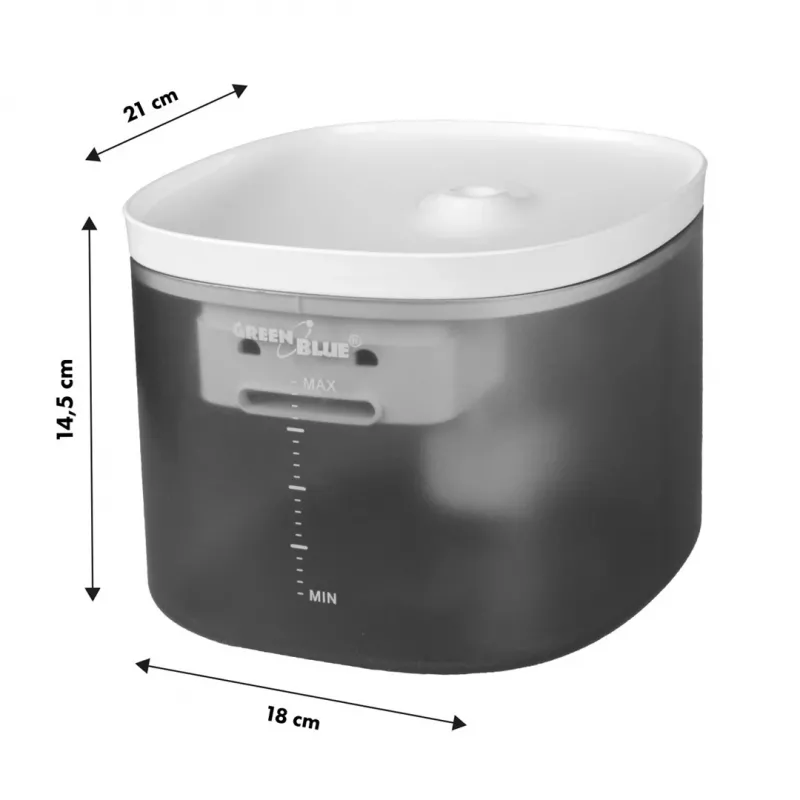 Automatische drinkbak GreenBlue GB392, 2 l inhoud, BPA-vrij