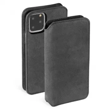 Krusell Broby PhoneWallet portemonneehoesje voor iPhone 11 Pro Max, Stone