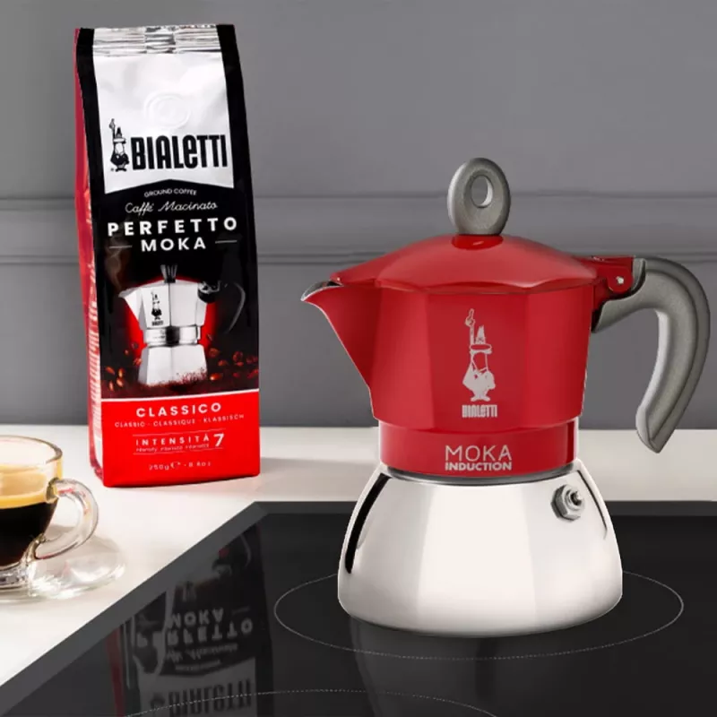 Bialetti Moka Induction mokakan 4 kopjes