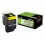 Toner Lexmark cartridge 702HY geel 70C2HY0 3000 pagina's