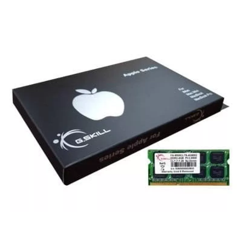 G.Skill SQ-serie DDR3-module 4 GB SO DIMM 204-PIN 1066 MHz PC3-8500 CL7 1,5 V unbuffered non-ECC