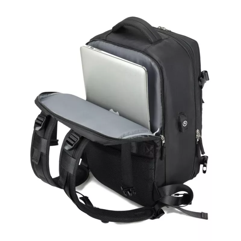 NOVEEN CTB400 handbagage-reisrugzak, 40x20x25 cm, zwart