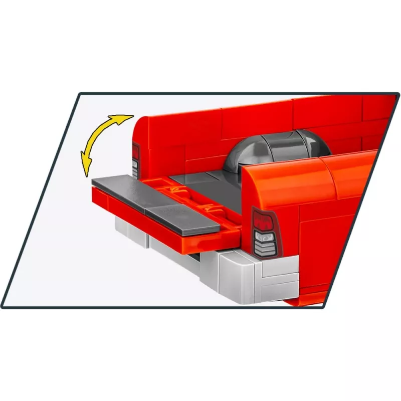 Bouwspeelgoed Cobi RAM 1500 24607 2-in-1 bouwbaar model, verwisselbare configuraties