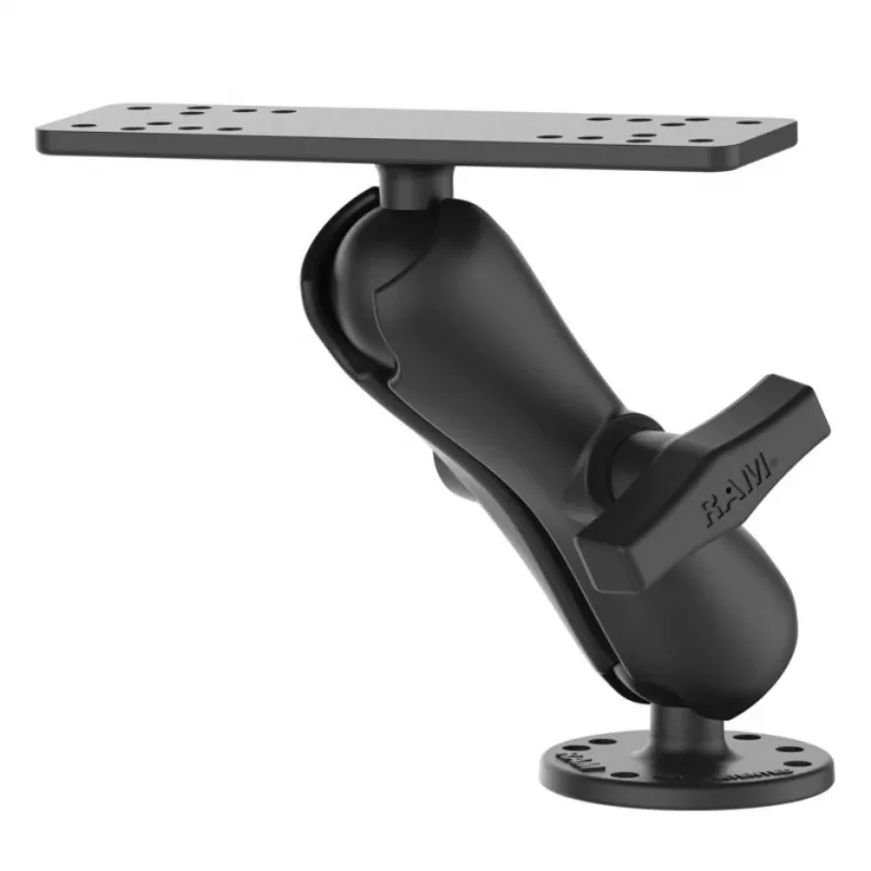 RAM Mounts marine-elektronicahouder RAM-111U, aluminium, zwart