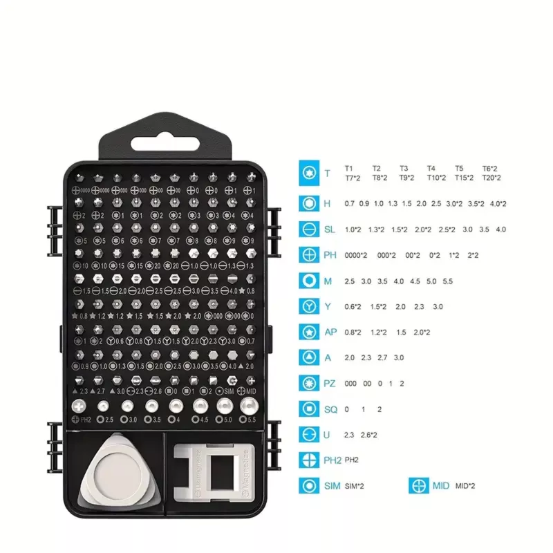 Extralink precisie schroevendraaierset, Torx schroevendraaiers 115 in 1