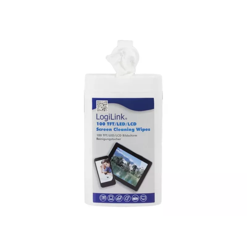 Apparatuur-reinigingsdoekjes LogiLink RP0010