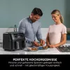Ninja AF200EU friteuse dubbel 7,6 L standalone 2400 W heteluchtfriteuse zwart