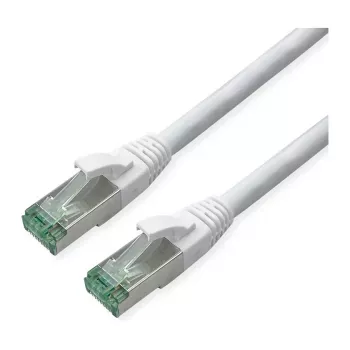 ROLINE RM patchkabel Cat.6A S/FTP (PiMF), wit, 0,3 m