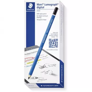 Staedtler Mars Lumograph Digital Classic digitale pen, blauw
