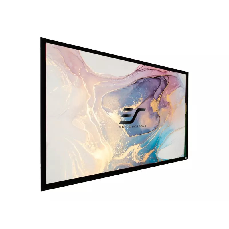 Elite Screens | SableFrame Serie | ER120WH1 | diagonaal 120 inch | 16:9 | schermbreedte (B) 266 cm | zwart