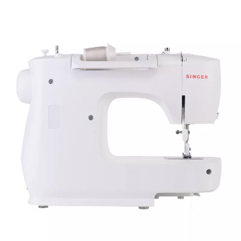 Mechanische SINGER-naaimachine M2505 – 10 steken, automatische knoopsgat, vrije arm, wit