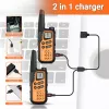 Walkietalkie Baofeng BF-T25E oranje, 2 stuks