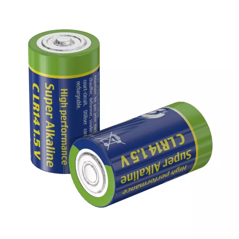 Alkalinebatterij LR-14 C-cell, 1,5 V, 2 stuks