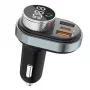 Handsfree Awei C-843 Bluetooth 5.0 met FM-transmitter, USB- en USB-C-aansluitingen