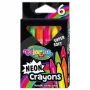 Colorino Kids neon waskrijt 6 kleuren