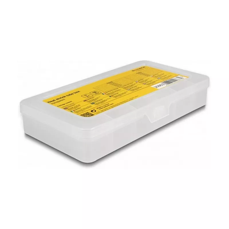 Krimpkous-set DeLOCK 20863 2:1 transparant 196 stuks