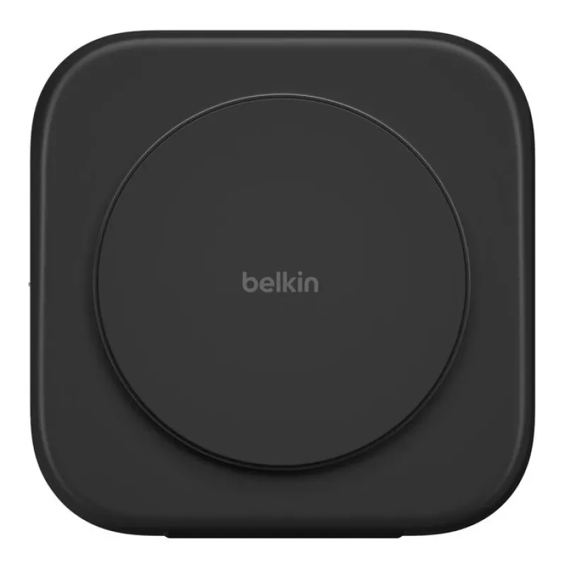 Belkin BoostCharge Pro Qi2 3-in-1 magnetische opvouwbare draadloze reislader, zwart, 15 W