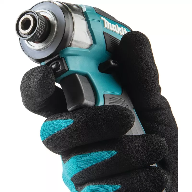 Makita DTD173RTJ accu-slagschroevendraaier, 3600 tpm, met accu's, lader en koffer, blauw/zwart
