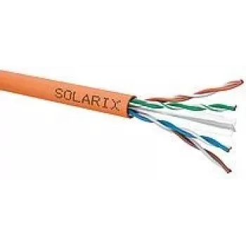 TWISTED-PAIR-KABEL SOLARIX CAT.6 U/UTP LSOHFR B2ca s1d1a1 spoel 500 m