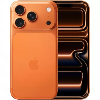 Apple iPhone 17 Pro (512 GB, Arancione Cosmico, 6,30 inch, Dual-SIM, 5G), smartphone, oranje