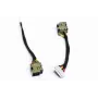 Voedingsbus met kabel, HP Compaq CQ50, CQ60, G50, G60