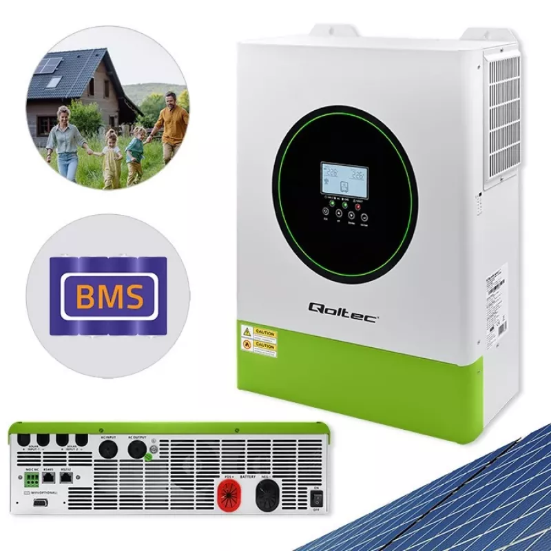 Qoltec hybride zonne-omvormer off-grid 11000W