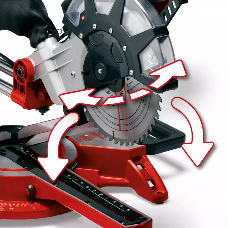 Afkort- en verstekzaag Einhell TC-SM 2534/1 Dual