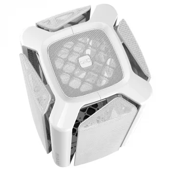 Geometric Future M2 THE ARK behuizing, mesh – wit