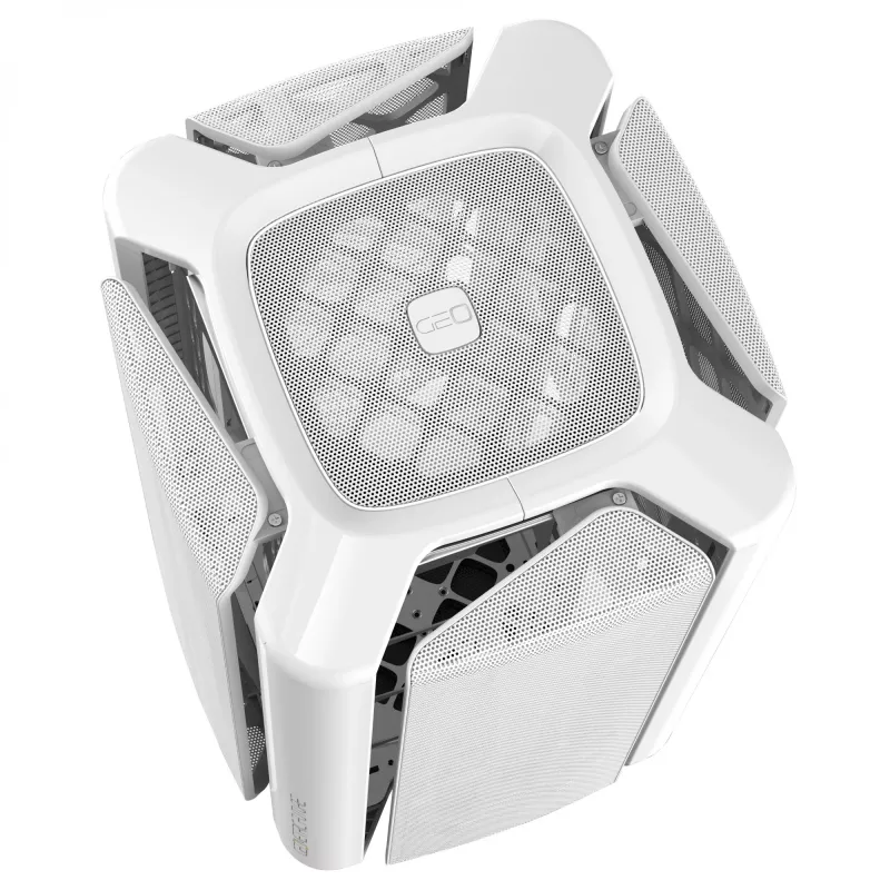Geometric Future M2 THE ARK behuizing, mesh – wit