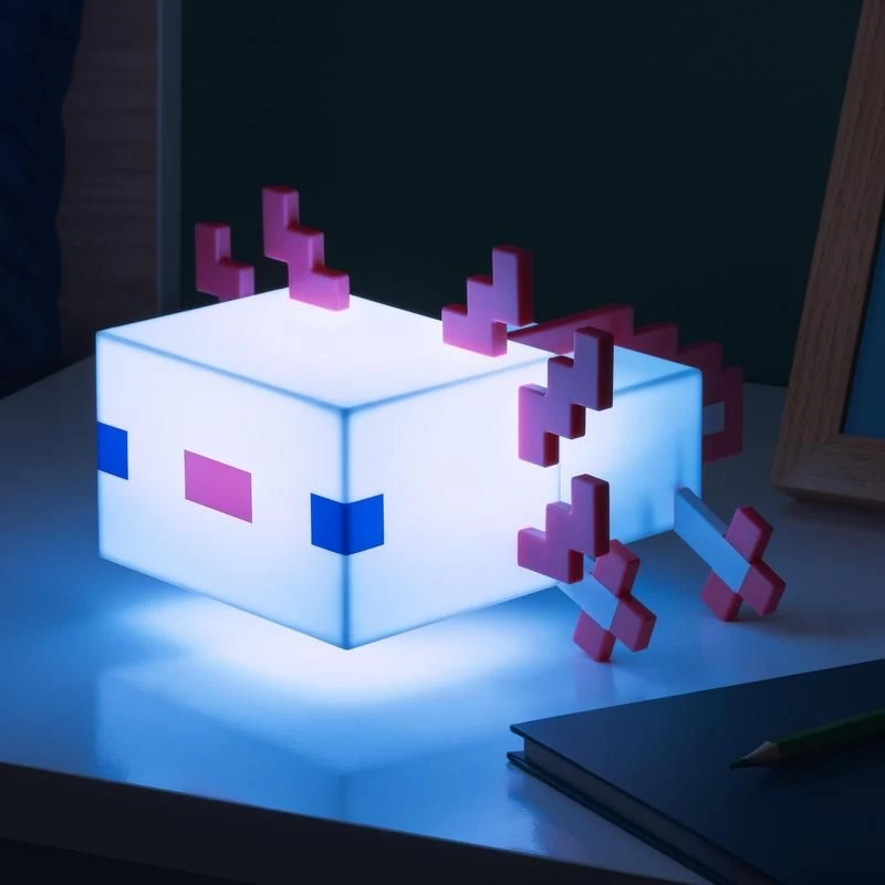 Paladone Minecraft Axolotl-lamp