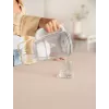 Brita Glass+1 Maxtra Pro Pure Performance glazen filterkan, 2,5 l totaal / 1,5 l gefilterd, vaatwasserbestendig, grijs