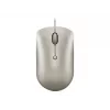 Bedrade bureaumuis Lenovo 540 dubbelhandig USB Type-C optisch 2400 DPI zand