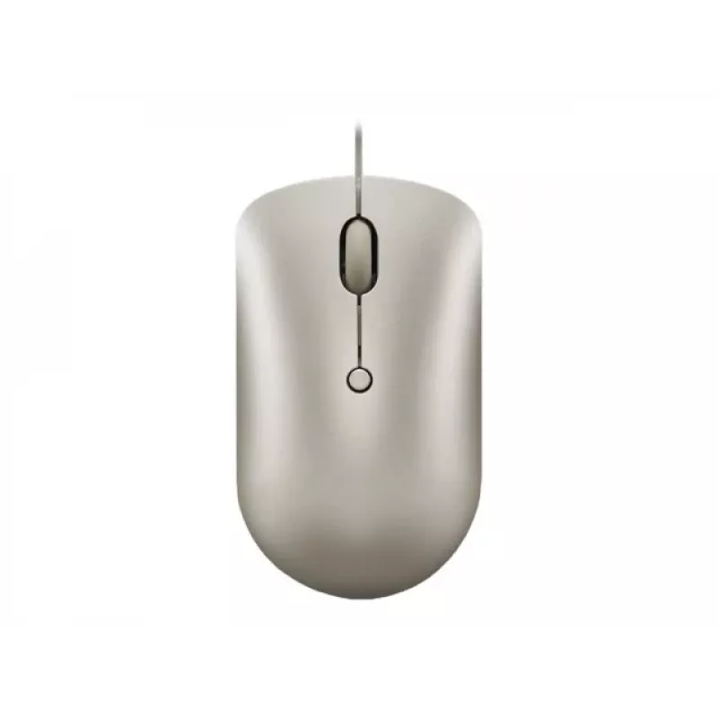 Bedrade bureaumuis Lenovo 540 dubbelhandig USB Type-C optisch 2400 DPI zand
