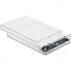 HDD/SSD-behuizing DeLOCK 42623 transparant 2,5/3,5 inch