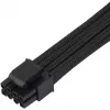 SilverStone SST-PP07E-EPS8B verlengkabel EPS 8-pins naar EPS/ATX 4+4-pins, 30 cm, zwart