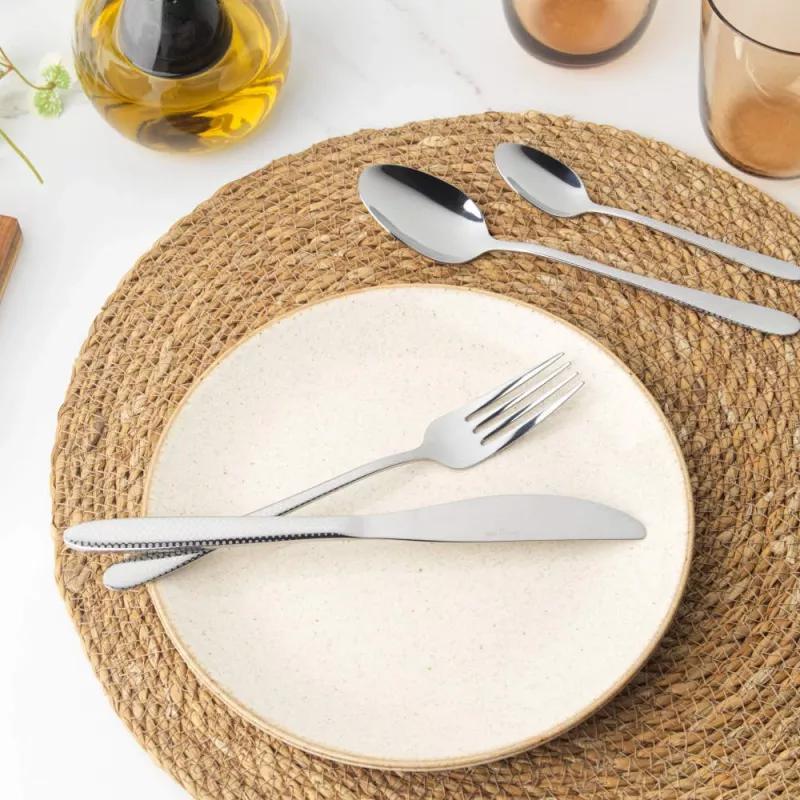 16-delige bestekset Salter BW113282EU7, roestvrij staal, servies voor 4