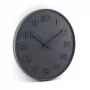 NeXtime 3096GS - wandklok - quartzklok - rond - grijs - hout - volwassenen