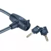 Sleutelfietsslot 10 mm - YCK0/10/60/2 zwart