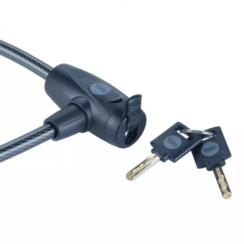 Sleutelfietsslot 10 mm - YCK0/10/60/2 zwart